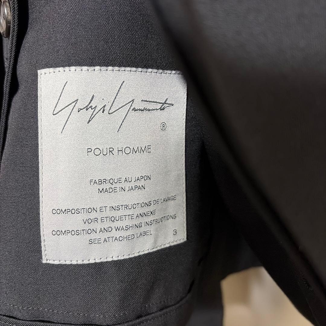 23SS Yohji Yamamoto ドレープジャケット LOOK着用