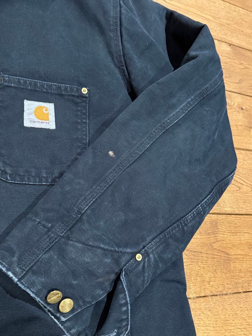 ク*ル様 90s Carhartt チョアコート カバーオール 墨黒 XL