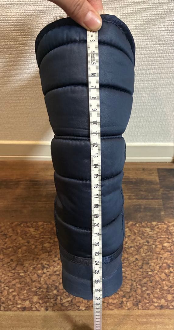 極美品　ノースフェイス　スノーブーツ PrimaLoft使用　ダークネイビー