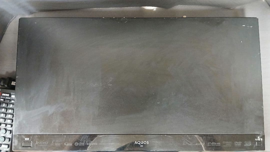 500GB シャープ AQUOS BDレコーダー☆BD-W570☆リモコン付 1