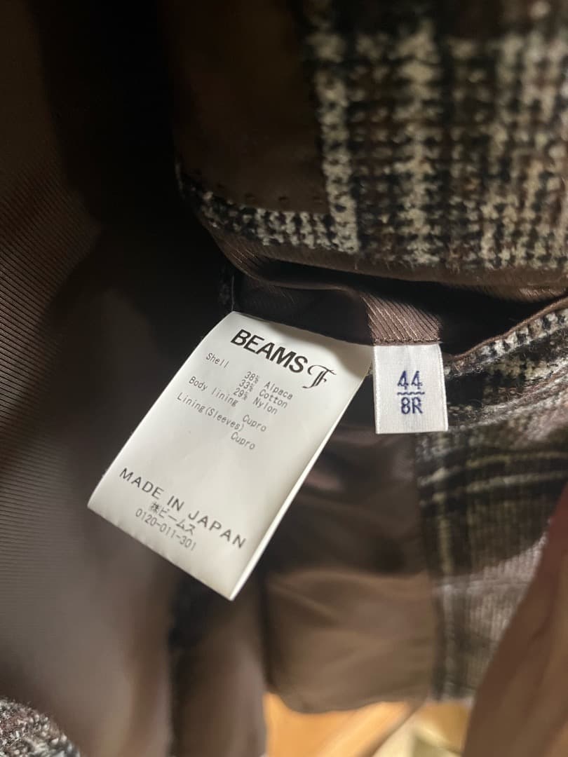 beams f ビームスエフ　ジャケット　44 タリアトーレ ラルディーニ
