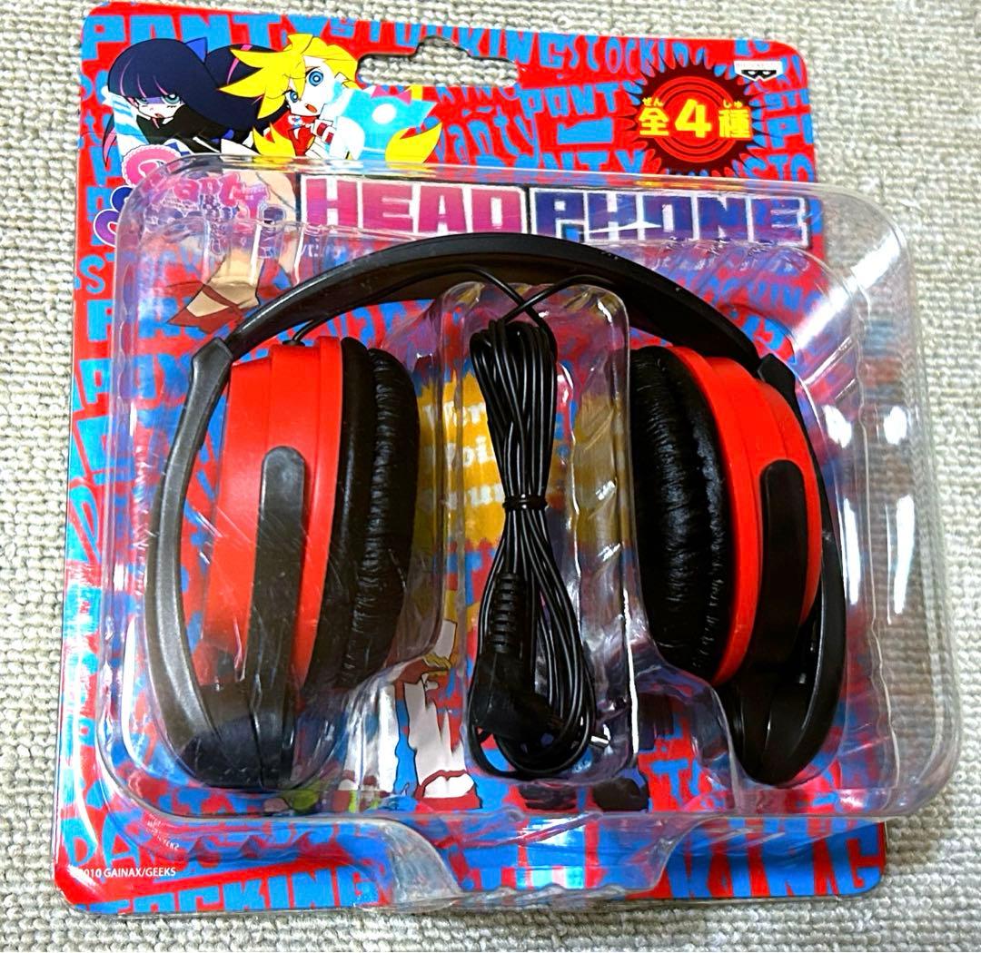 パンティ&ストッキングwithガーターベルト 折りたたみ式ヘッドフォン　レッド