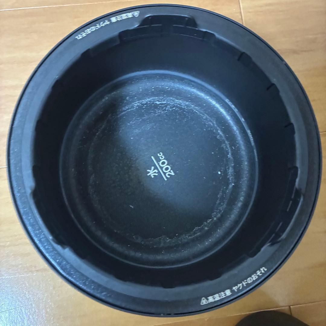 バルミューダ BALMUDA K03A-BK 炊飯器 黒 ブラック 3合