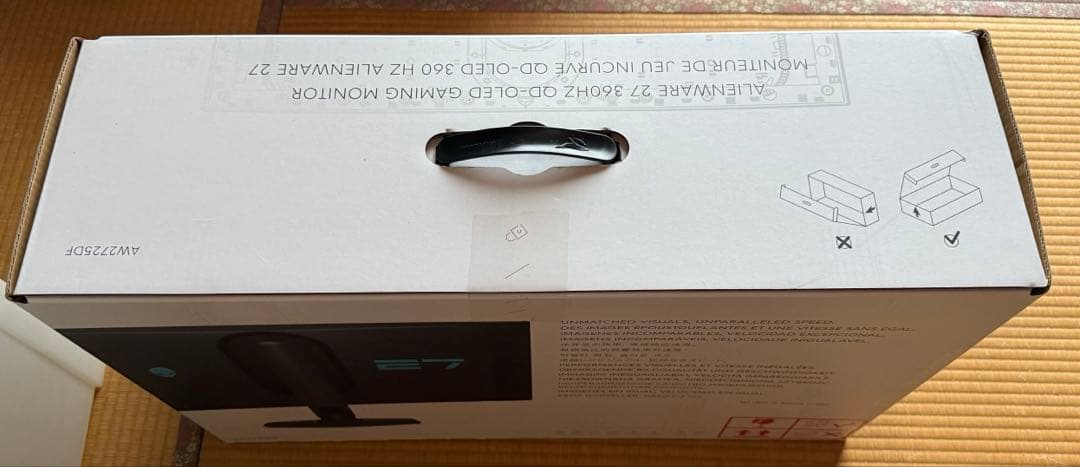 ALIENWARE 27インチ　ゲーミングモニター　AW2725DF