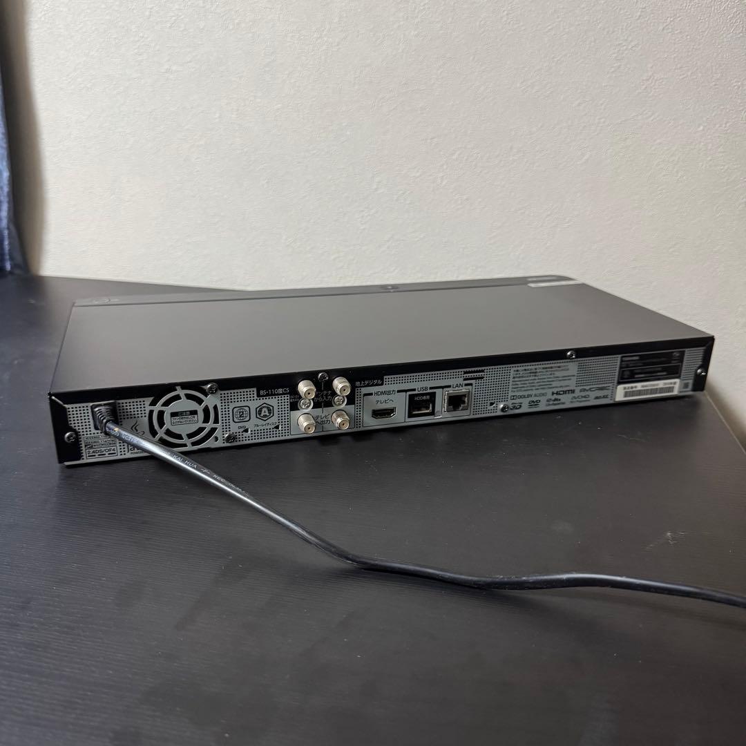 【動作品】TOSHIBA Blu-rayディスクレコーダー DBR-W1008