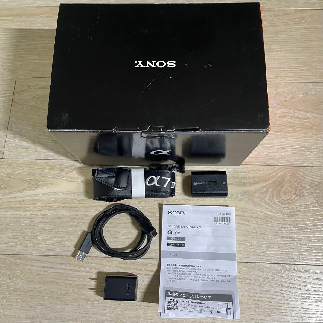 SONY α7 IV ミラーレス一眼