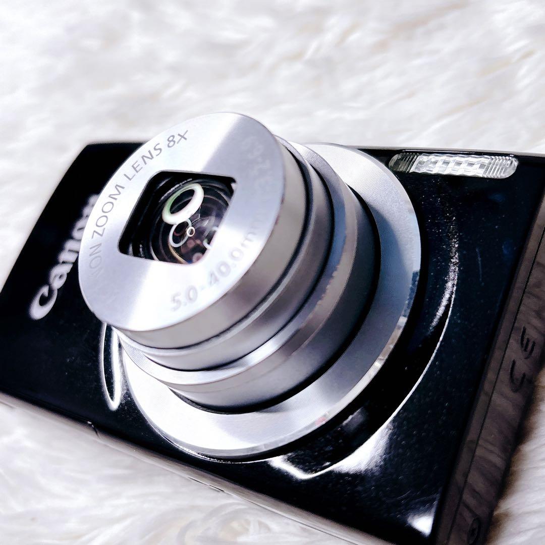 【美品】Canon IXY 120 ブラック オールドコンパクトデジタルカメラ