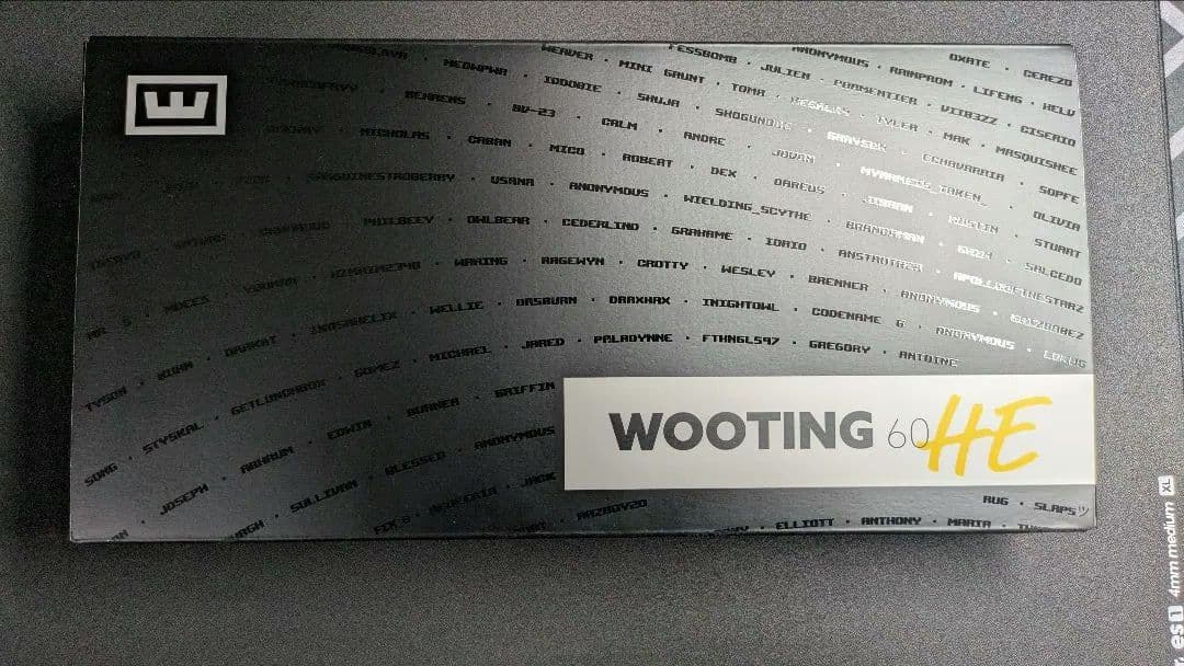 Wooting 60HE ※Jade gamingスイッチフル換装済み+L45