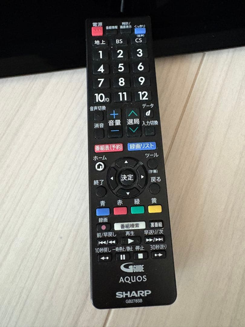 SHARP aquos テレビ 32v 2020 付属品あり 取説なし