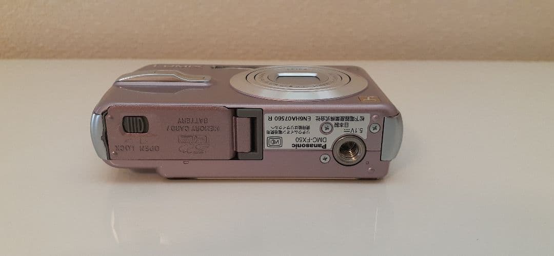 Panasonic DMC-FX50 ピンク　デジカメ　動作確認済み