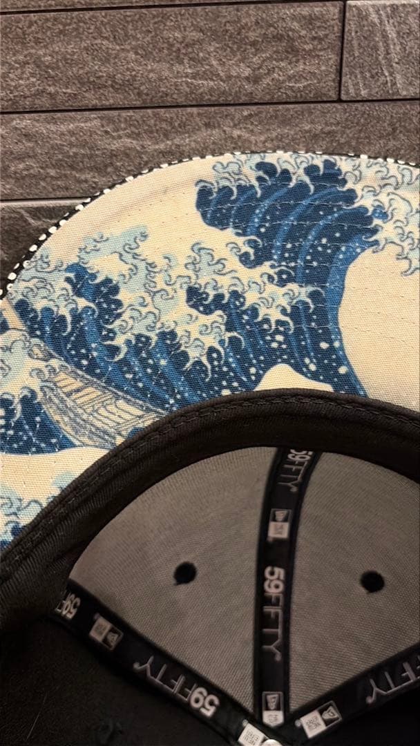 NEWERAニューエラ59FIFTY 浮世絵　葛飾北斎