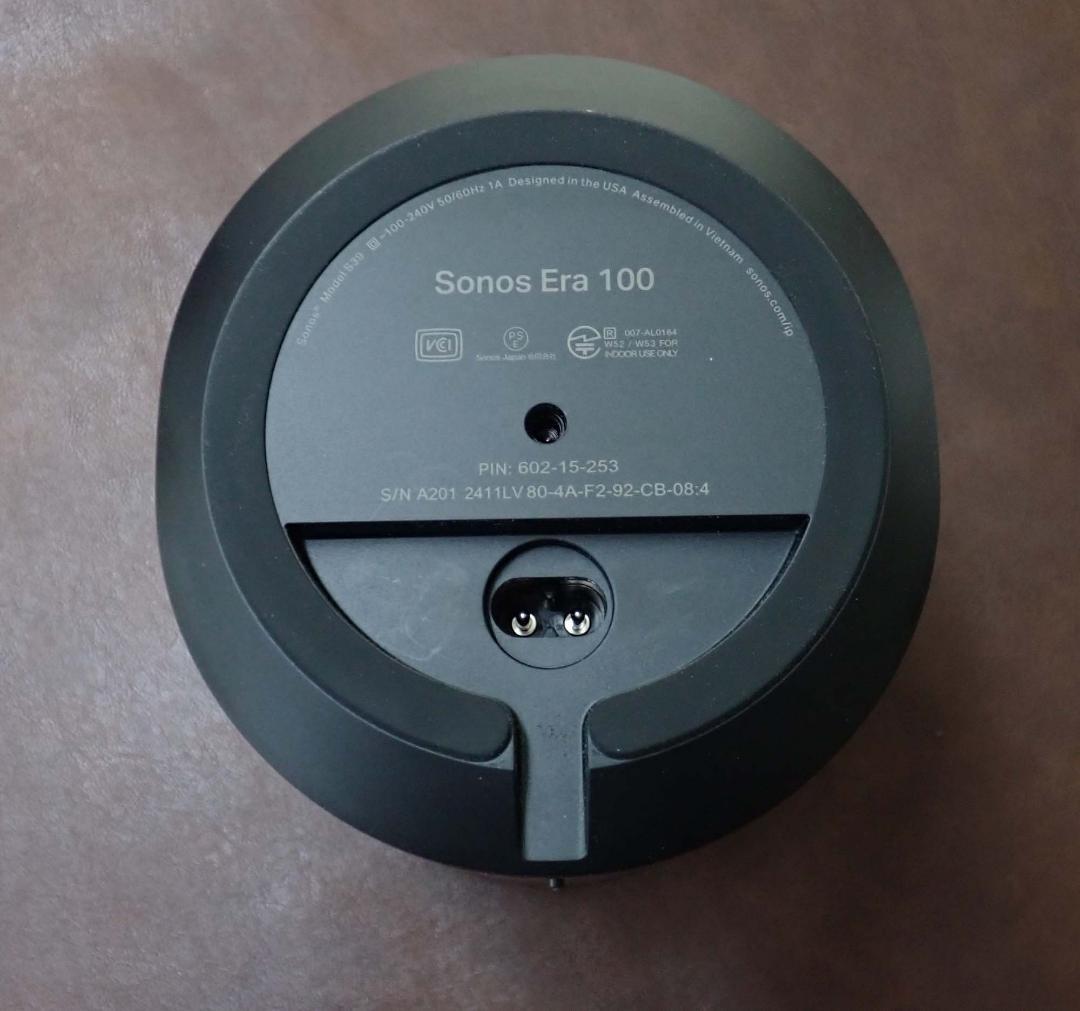 SONOS Era100 スマートスピーカー ブラック E10G1JP1BLK