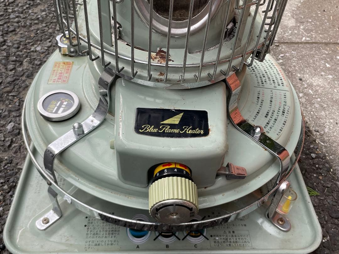 ブルーフレームヒーター 96年製 動作確認済 現状品