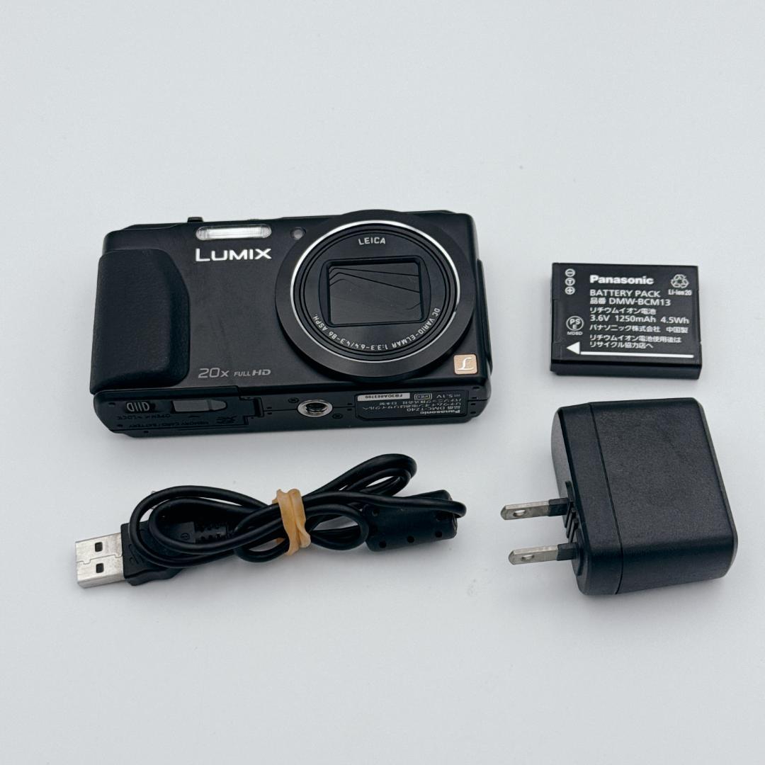 【美品】Panasonic LUMIX DMC-TZ40 ブラック
