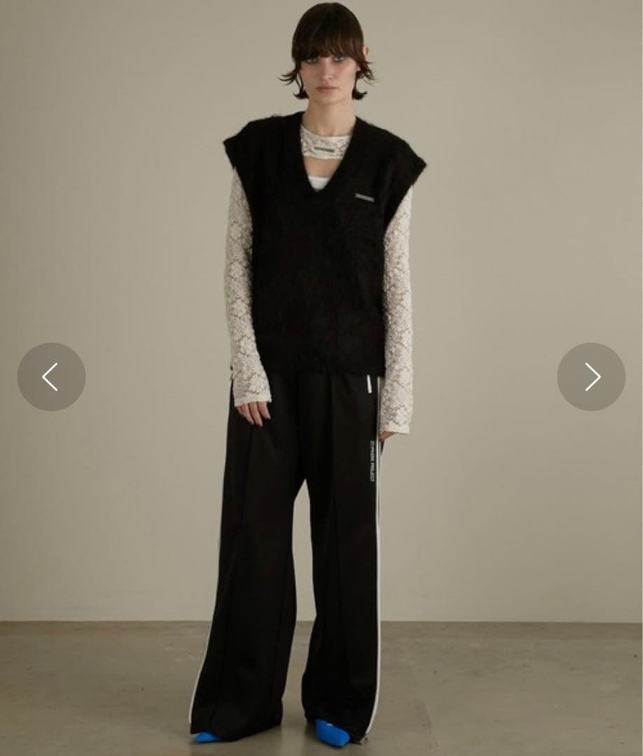 トップス PRANK PROJECT Alpaca Shaggy Knit Vest