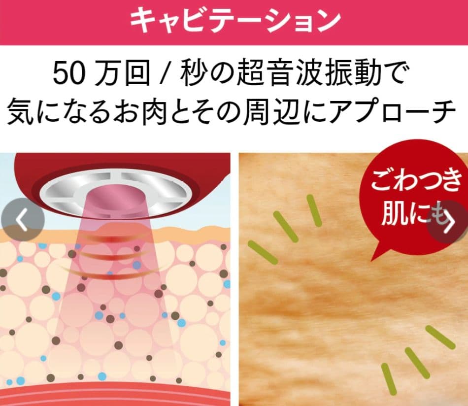 新品 スリムビューティハウス監修 セルクラッシュCAVIーキャビテーション