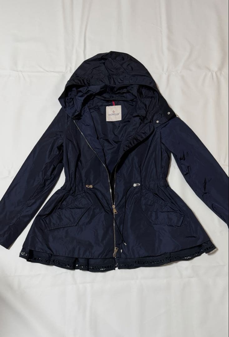 ほぼ新品モンクレール ナイロン ブルゾン ジャンパー ネイビージャケット 1/M