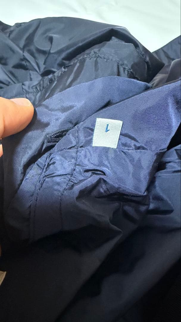 ほぼ新品モンクレール ナイロン ブルゾン ジャンパー ネイビージャケット 1/M