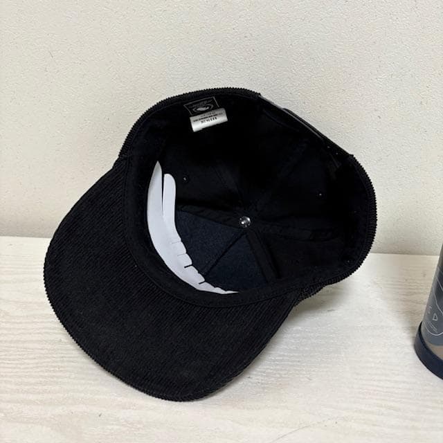 ★RATSラッツ/コーデュロイ[WAY OF LIFE]CAP★ブラック★