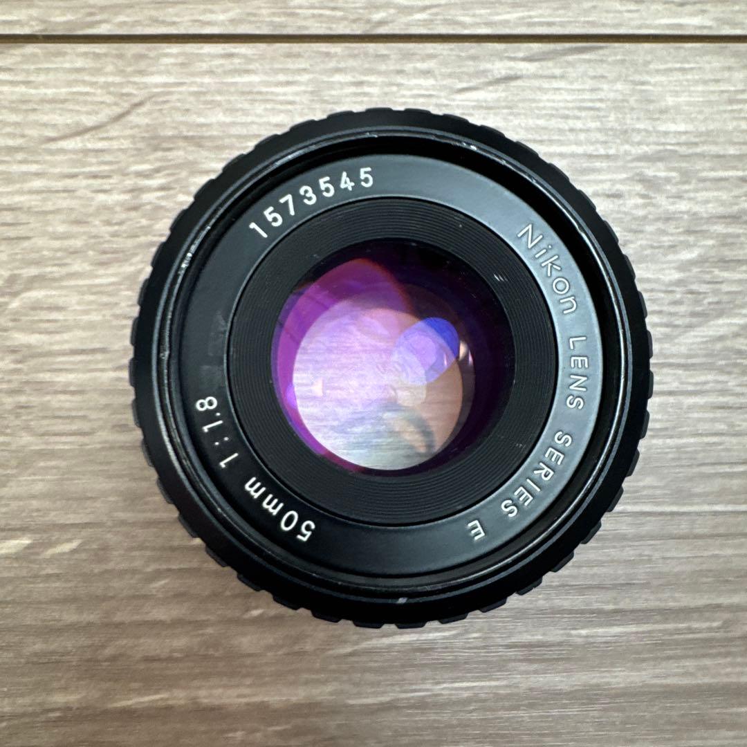 レンズ(単焦点) Nikon LENS SERIES E 50mm F1.8