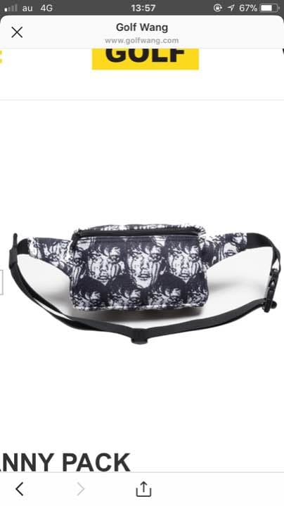 バッグ golf  wang fanny pack