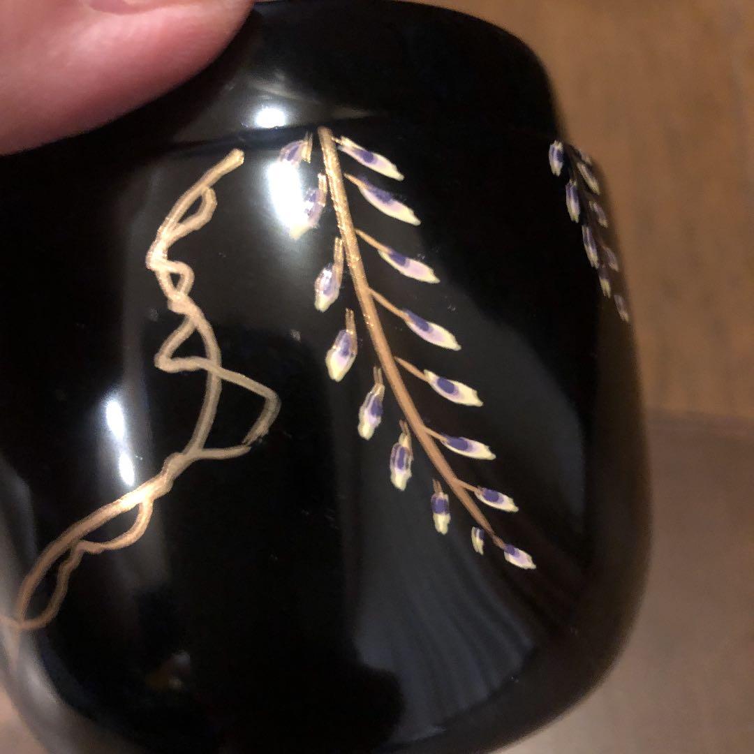 茶道具 なつめ 藤蒔絵 新品未使用