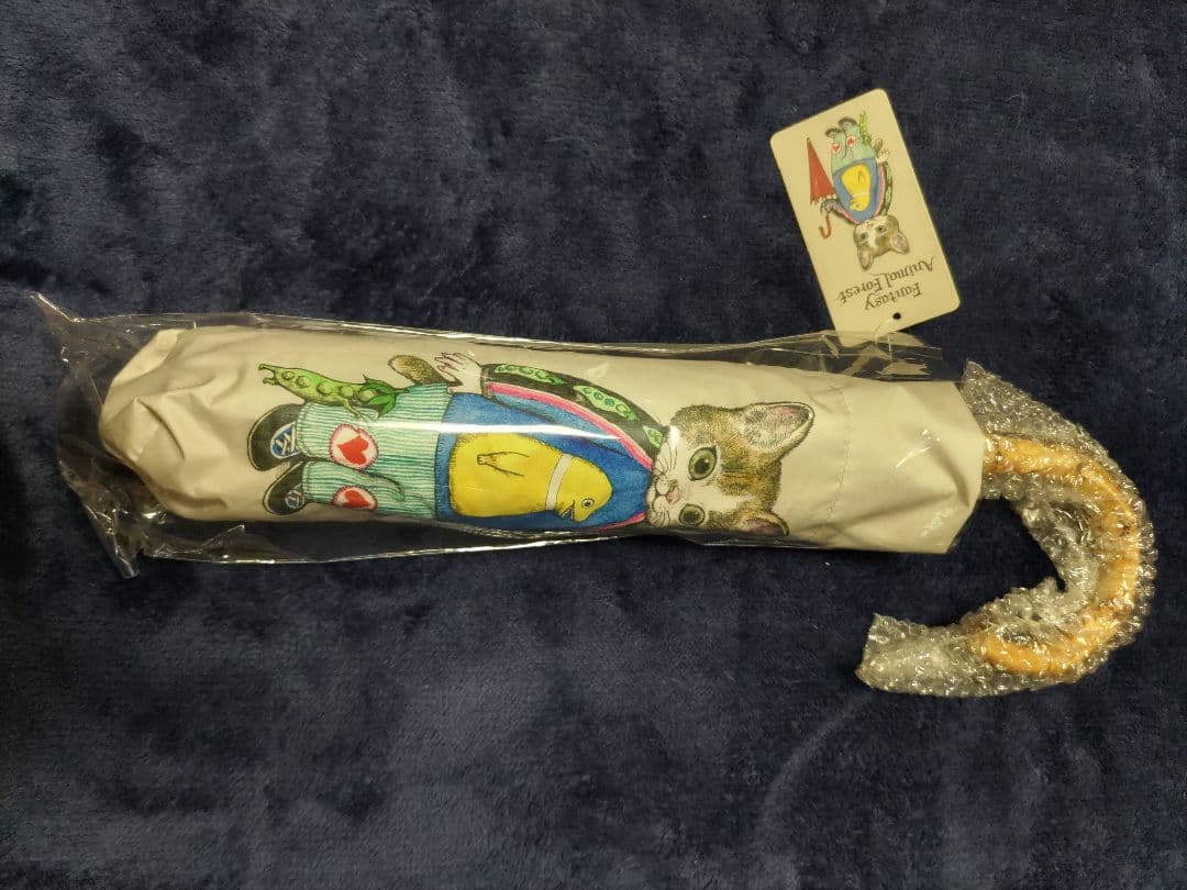 折りたたみ傘 台湾 奇幻動物森林 ヒグチユウコ猫デザイン 晴雨兼用