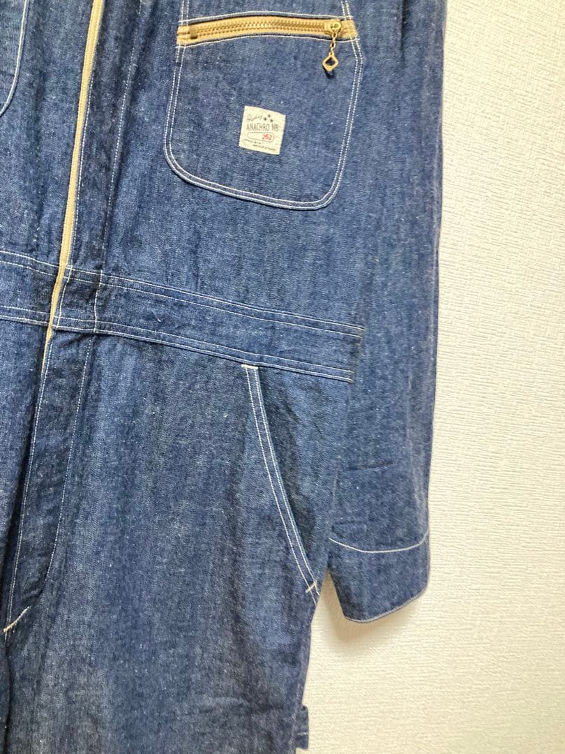 アナクロノーム　anachronorm つなぎオールインワンデニム　バル