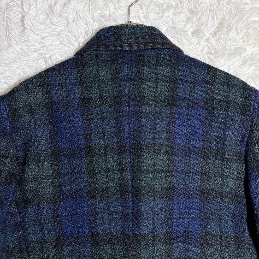 【イタリア製】GOLDEN  チェック テーラードジャケット 金ボタン