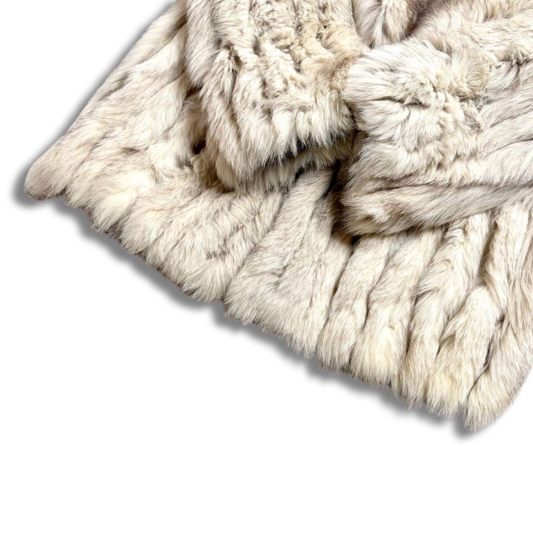 【美品✨】サガフォックス 銀サガ リアルファーコート 本毛皮 狐 毛並み◎