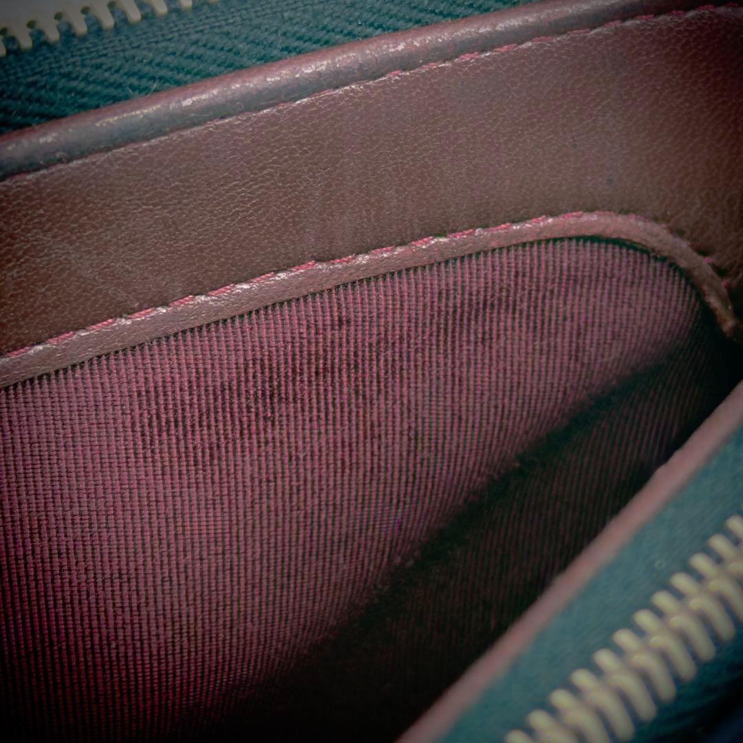 CHANEL シャネル Wファスナー チェーンウォレット マトラッセ ラムスキン