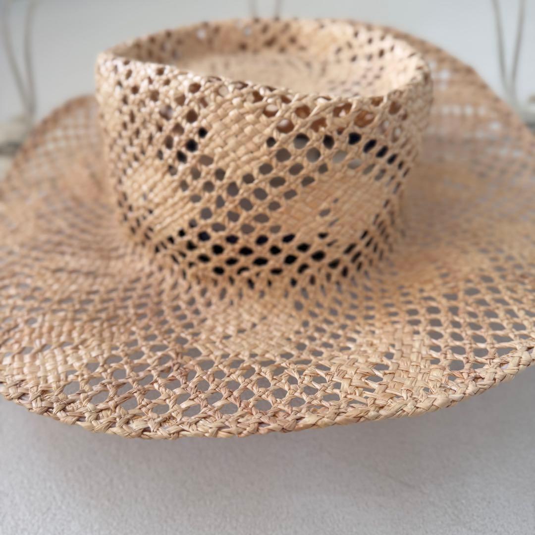 SLOBE IENA tocit スローブイエナ デッドストック ラフィアハット