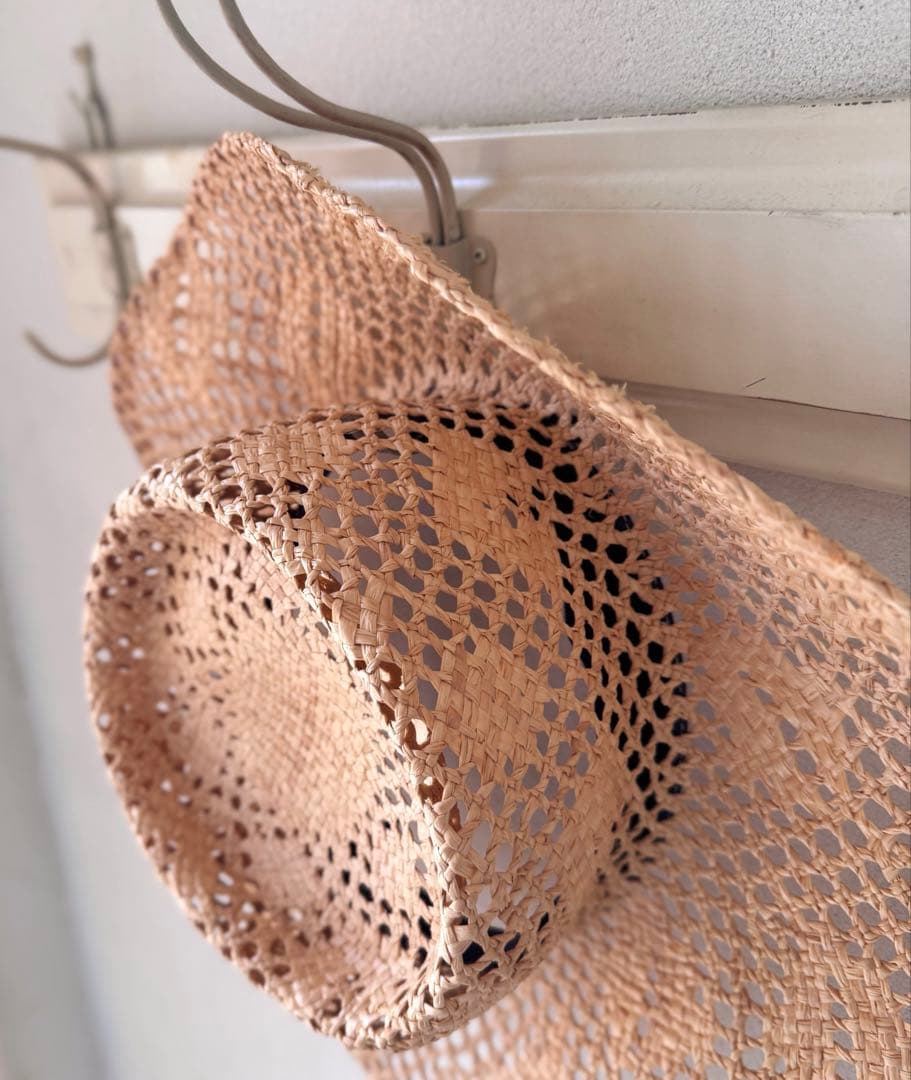 SLOBE IENA tocit スローブイエナ デッドストック ラフィアハット