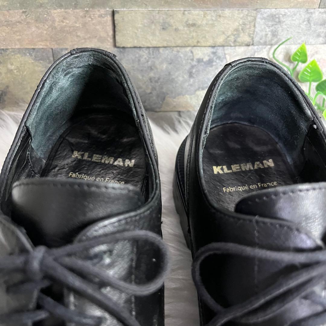 クレマン　フローダン　ブラック　レザー　26cm