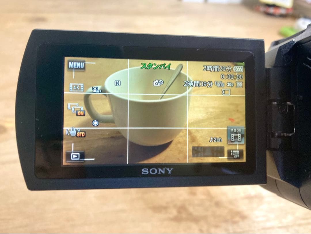 SONY ソニー　FDR-AX45 【美品】　4K ビデオカメラ本体