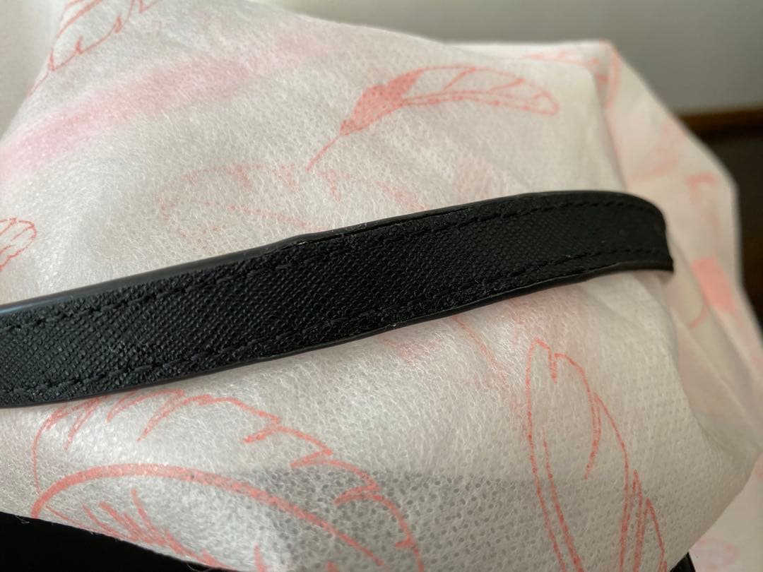 somay　Tory Burch ブラック レザートートバッグ