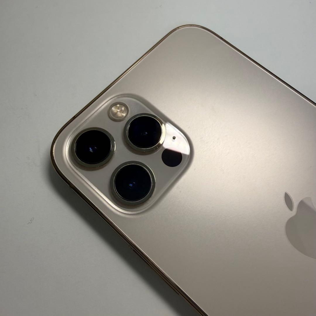 ケース付き！iPhone 12 Pro 128GB ゴールド SIMフリー