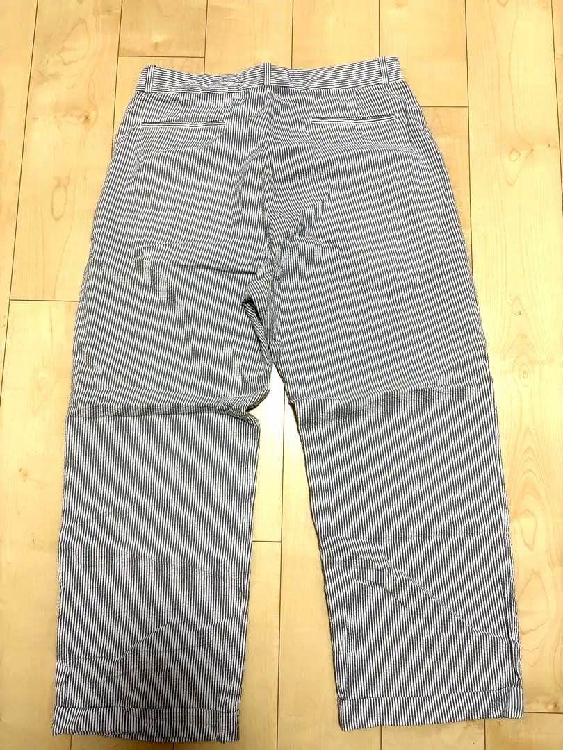 パンツ G&F Co SEERSUCKER TROUSERS NAVY ATLAST