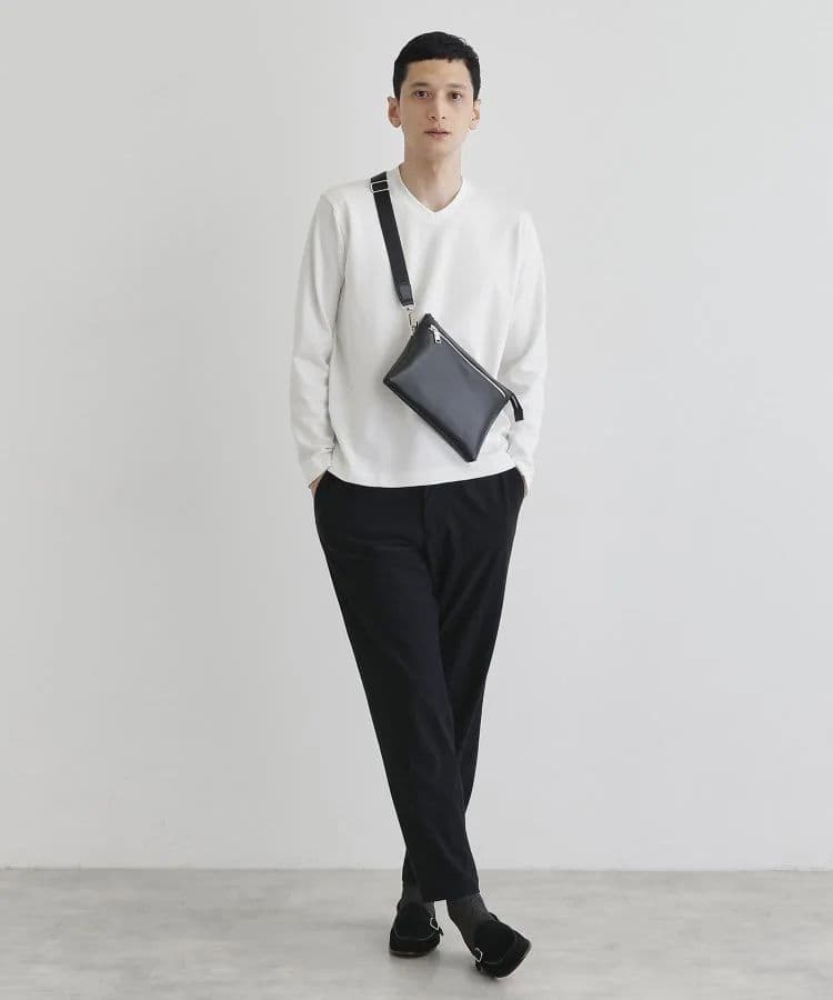 タケオキクチ　アニリンレザー　２WAYクラッチ