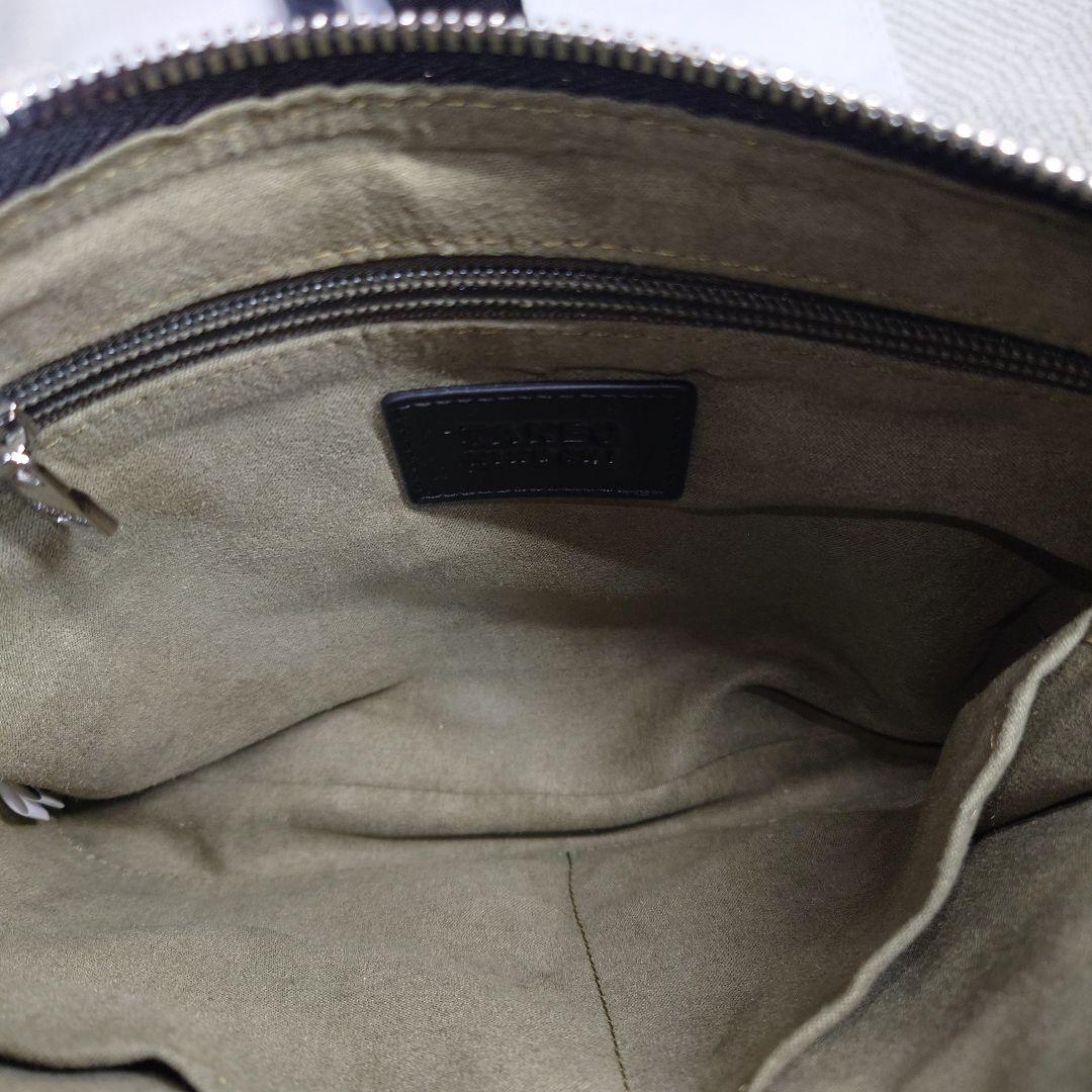 タケオキクチ　アニリンレザー　２WAYクラッチ