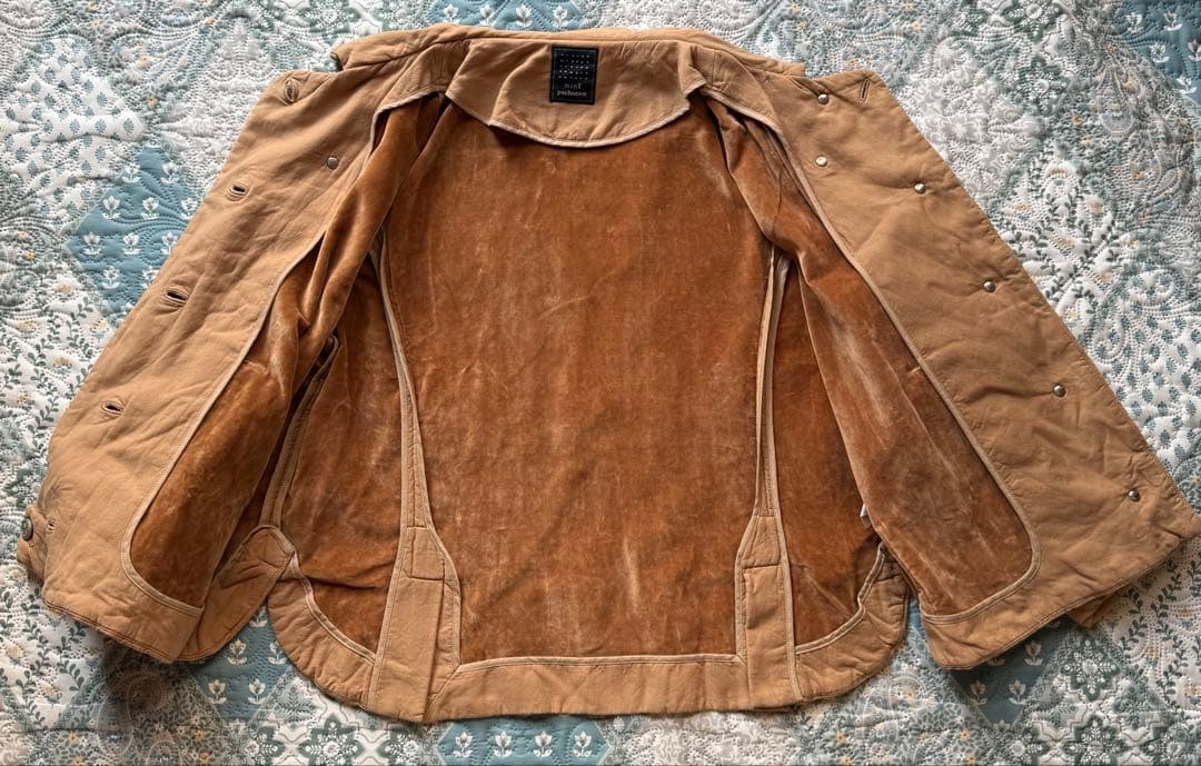 mina perhonen ベージュ ダブルブレストジャケット size38