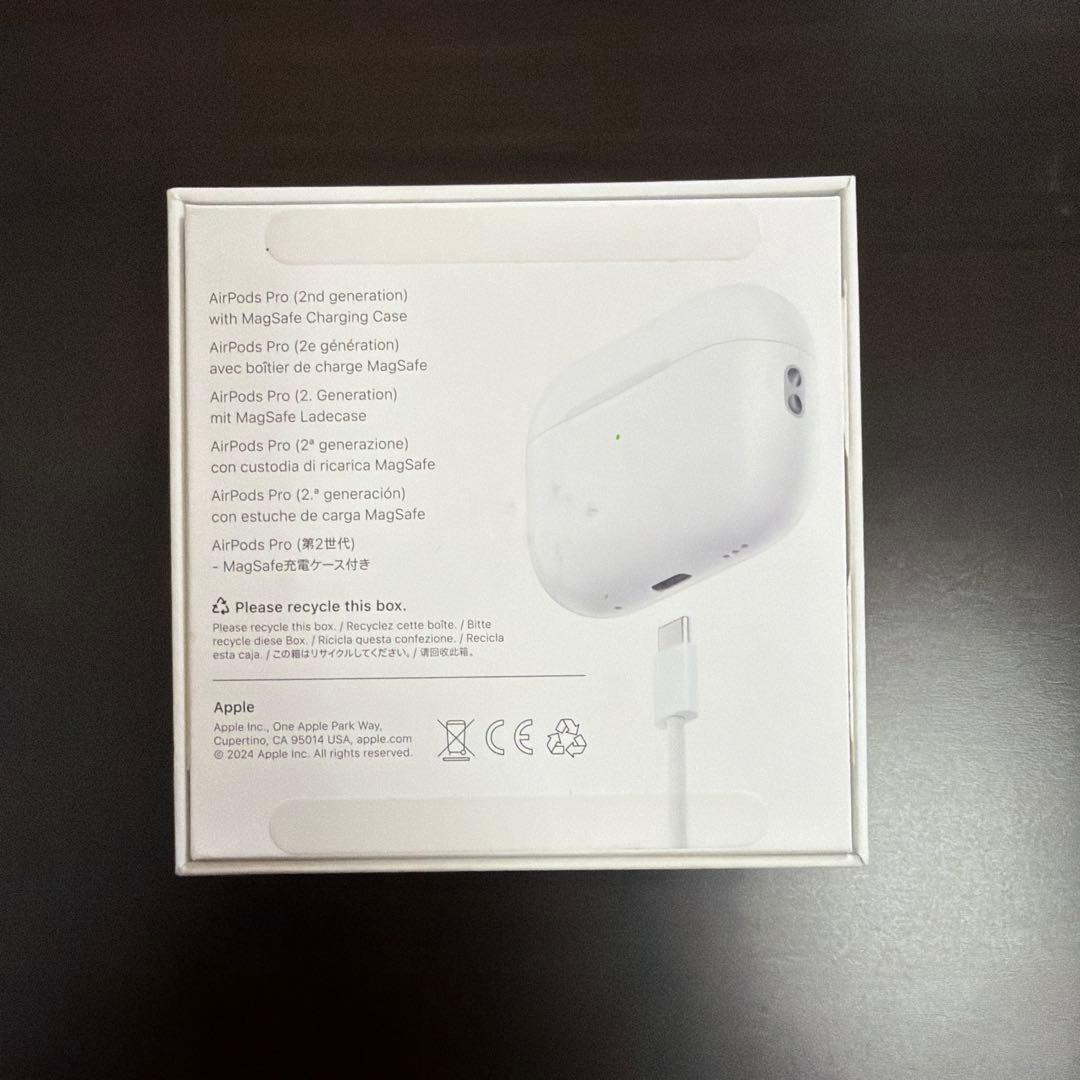 イヤホン Apple AirPods Pro 2 MTJV3J/A A3048