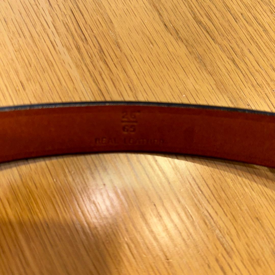 J&M DAVIDSON英国製牛革のベルトです。