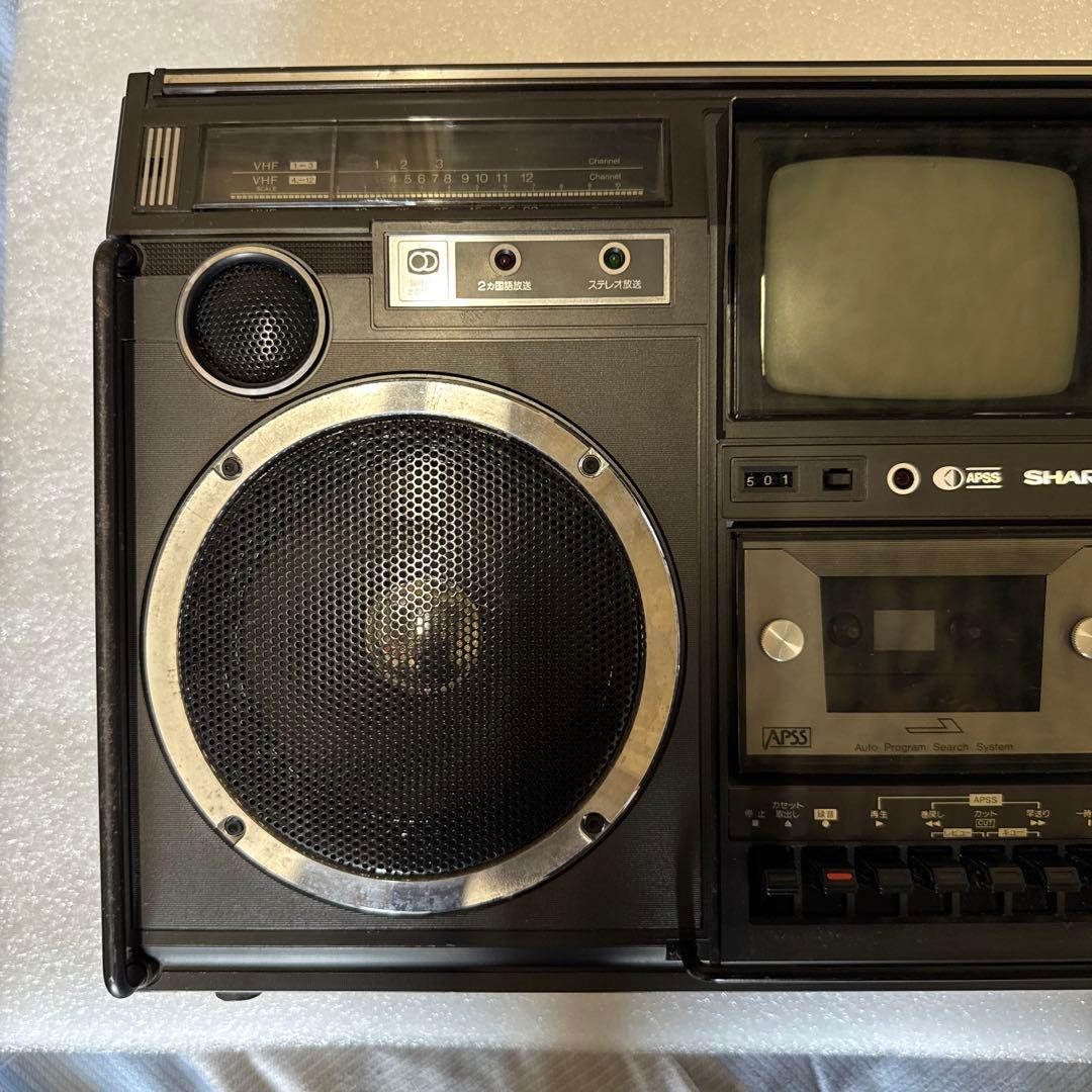 マ*︎様 SHARP ラジカセ レトロスタイル