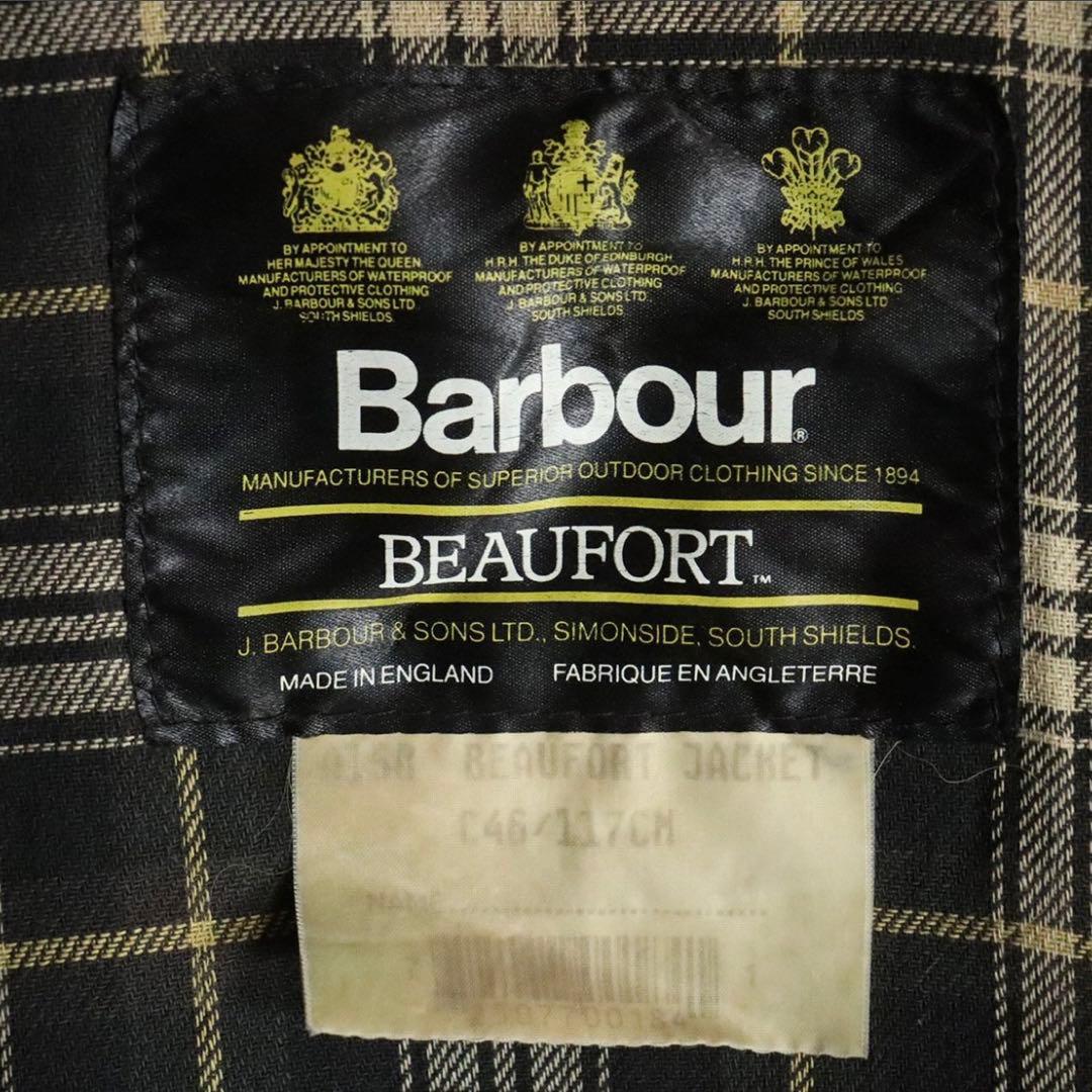 90s　Barbour　バブアー　ビューフォート　オイルドジャケット