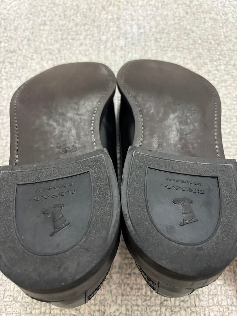 【REGAL】黒 ウィングチップ ドレスシューズ 26cm