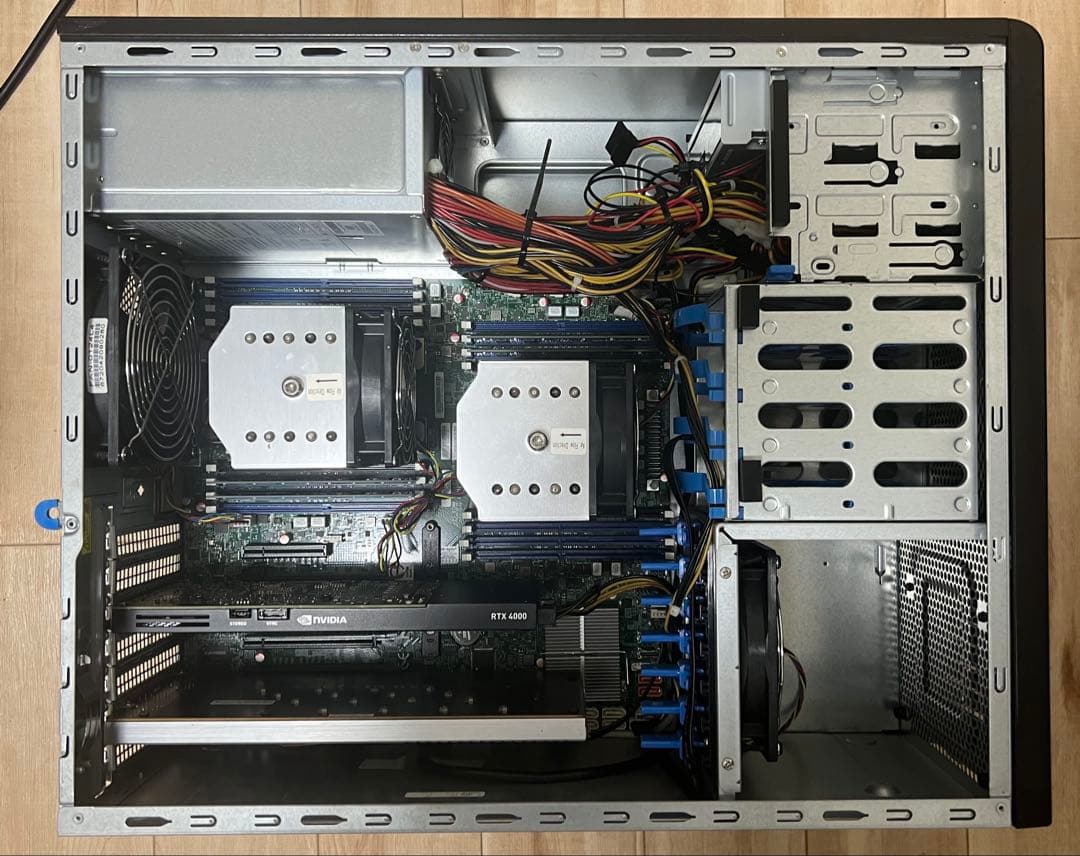 Xeon Platinum 8160×2 / Quadro RTX 4000
