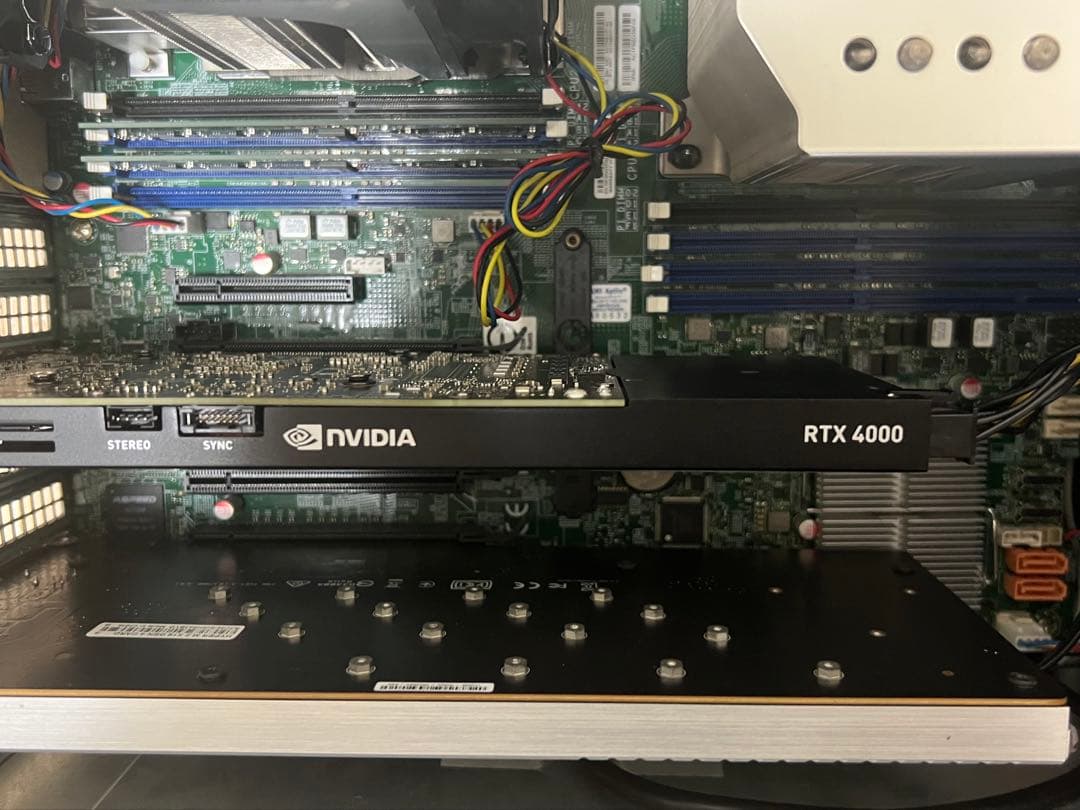 Xeon Platinum 8160×2 / Quadro RTX 4000