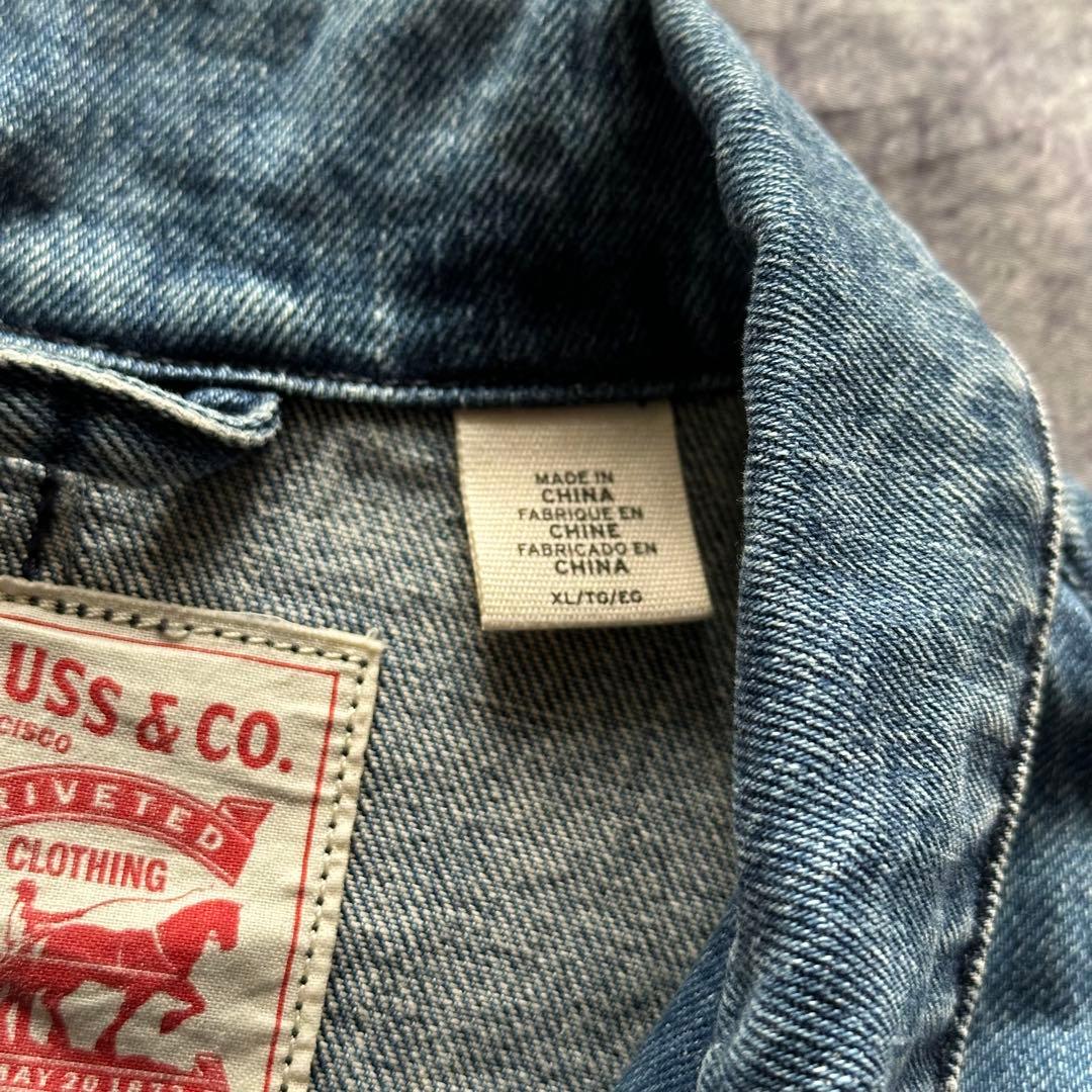 【美品】Levi's リーバイス カバーオール デニムジャケット XL