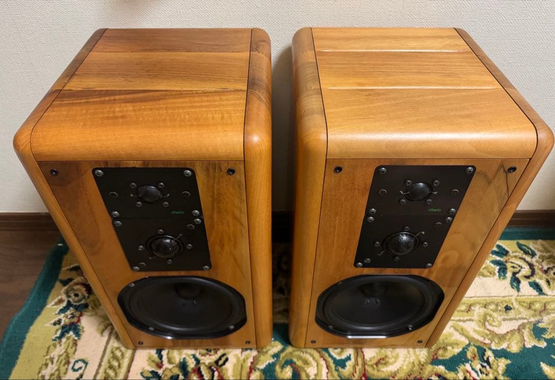 Chario Hiper 3X イタリア製　ブックシェルフ　3ウェイスピーカー